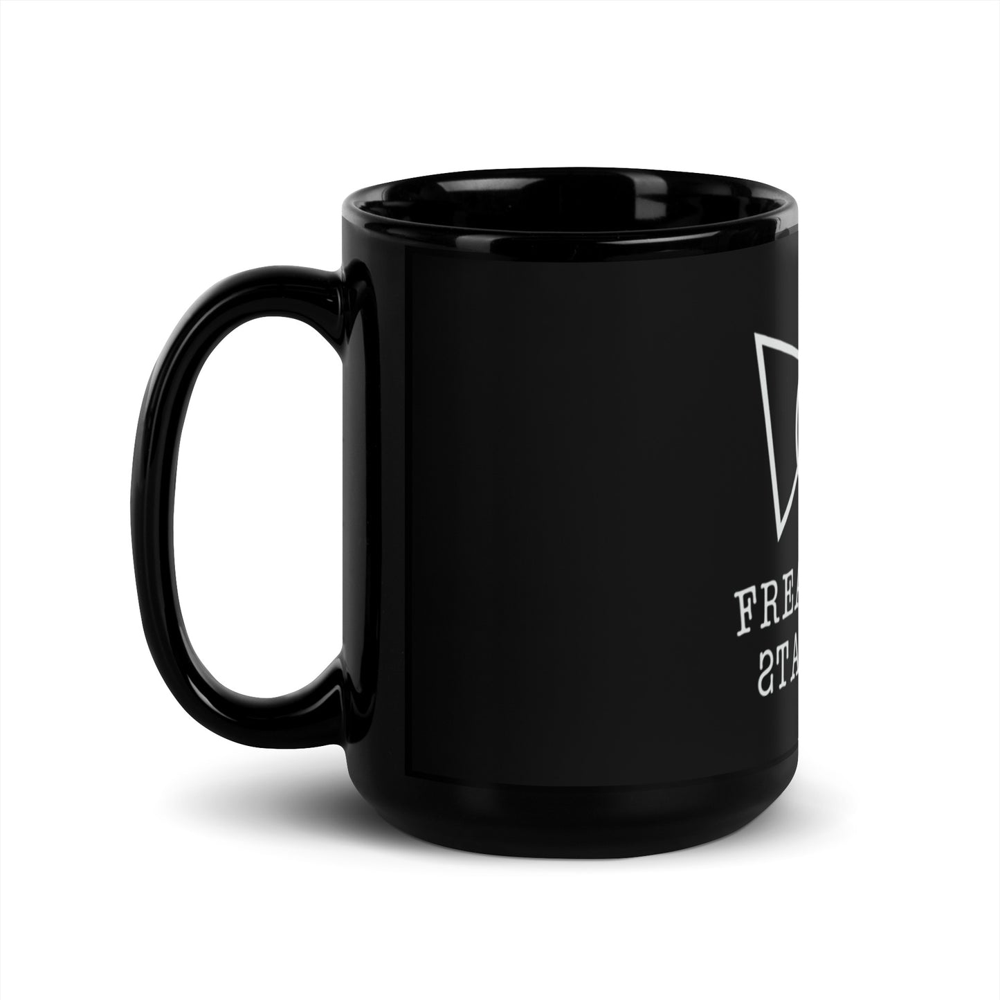 Freaks with Standards Logo - Black Coffee Mug