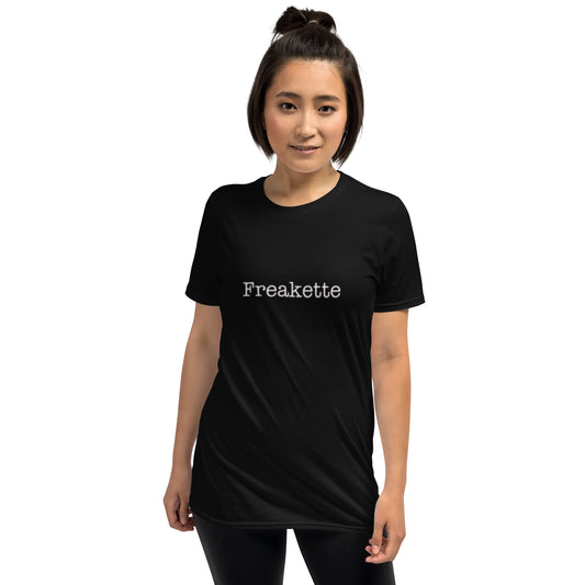 Freakette (Black) - Short-Sleeve Unisex T-Shirt